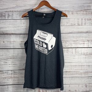 Men’s Gray Igloo Playmate Cooler Tank Top | Size Large